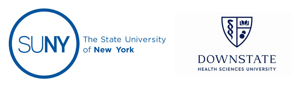 SUNY and Downstate Health Sciences University logos