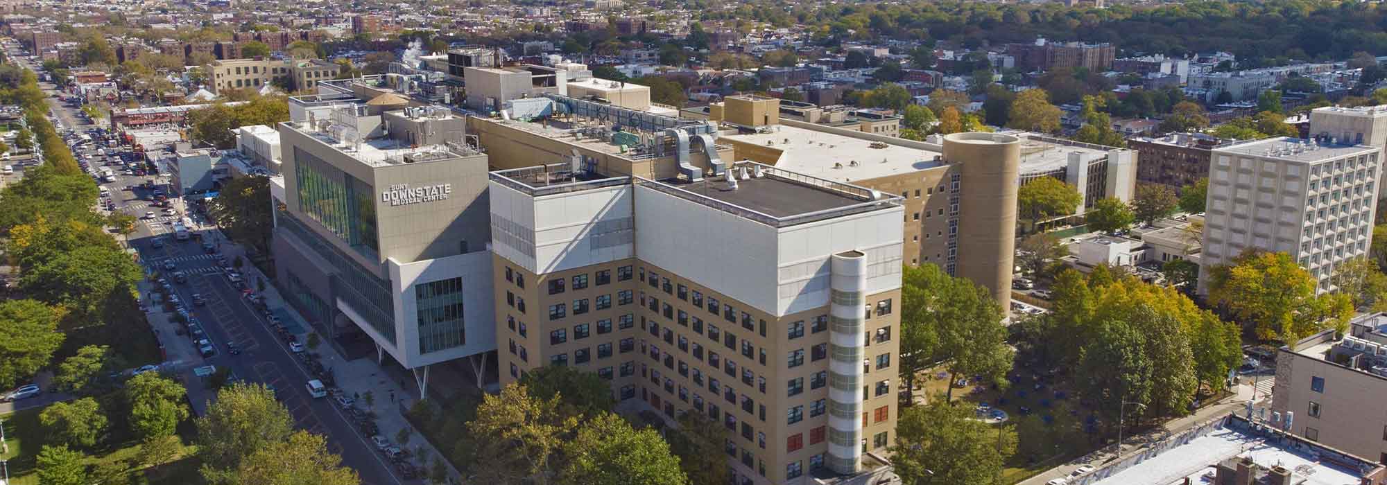 SUNY Downstate Medical Center aerial photo